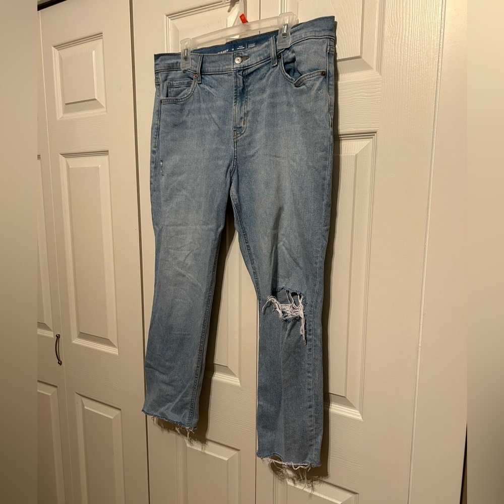Old Navy Mid Rise Boyfriend Jeans